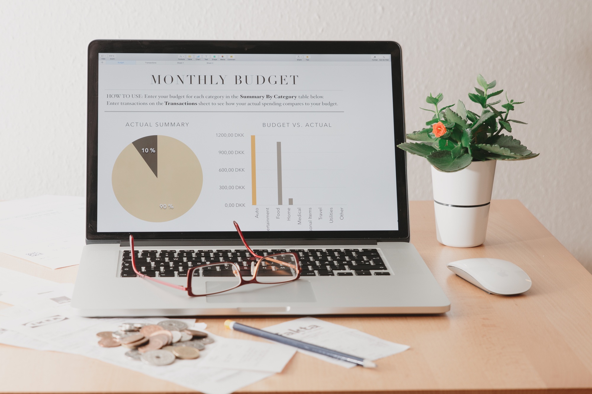 Creating a Monthly Budget When Income Fluctuate