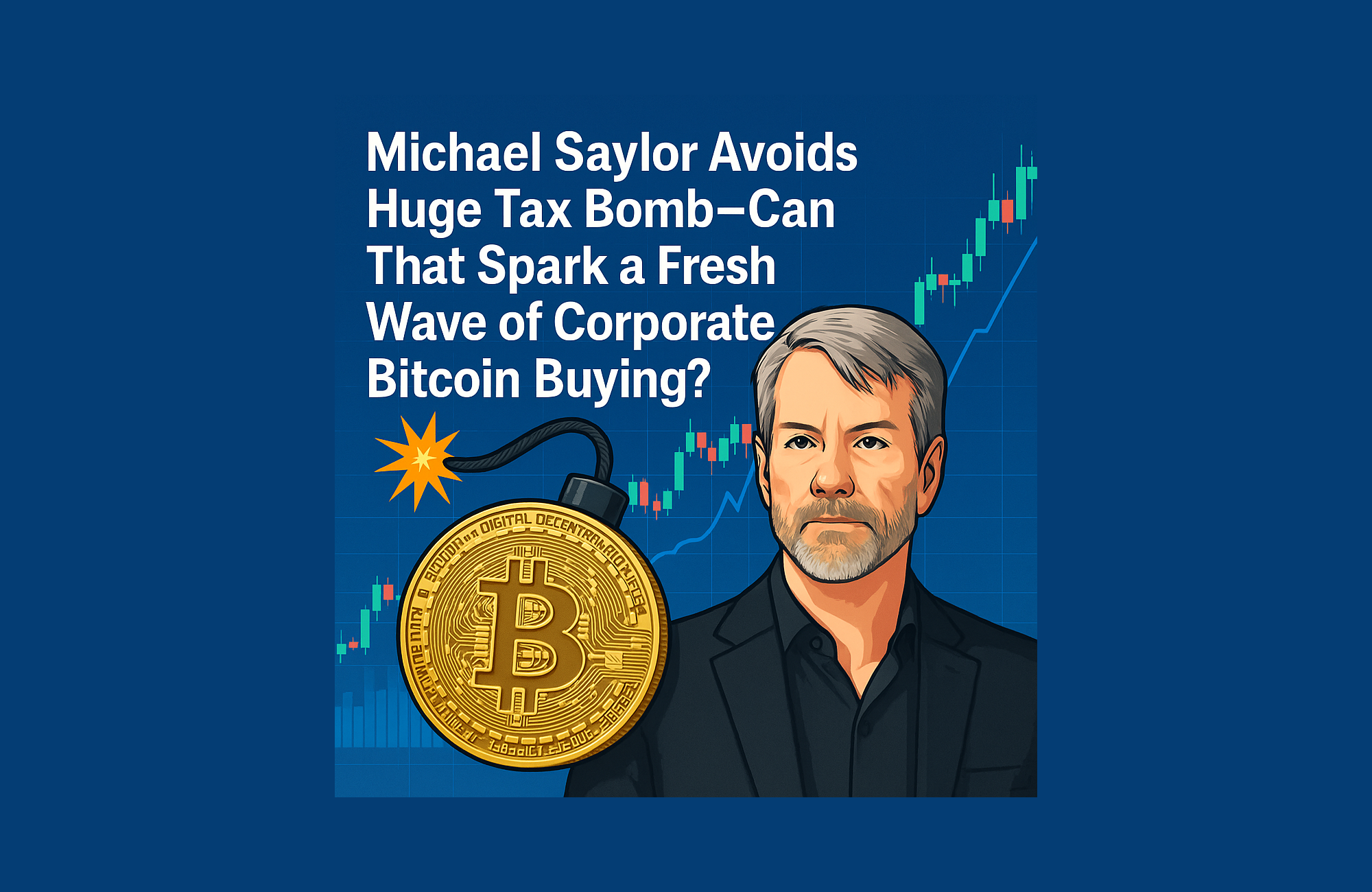 Michael Saylor Avoids Huge Tax Bomb — Can That Spark a Fresh Wave of Corporate Bitcoin Buying?